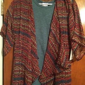 Gorgeous Lularoe outfit monroe Carly xs